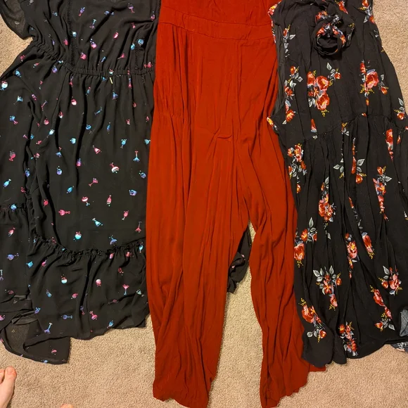 torrid Red and Black Floral Maxi Dress - Picture 11 of 16